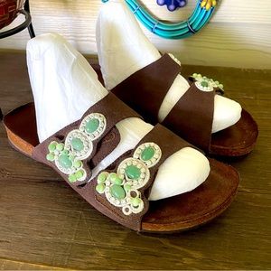 euroWellness brown suede sz 39